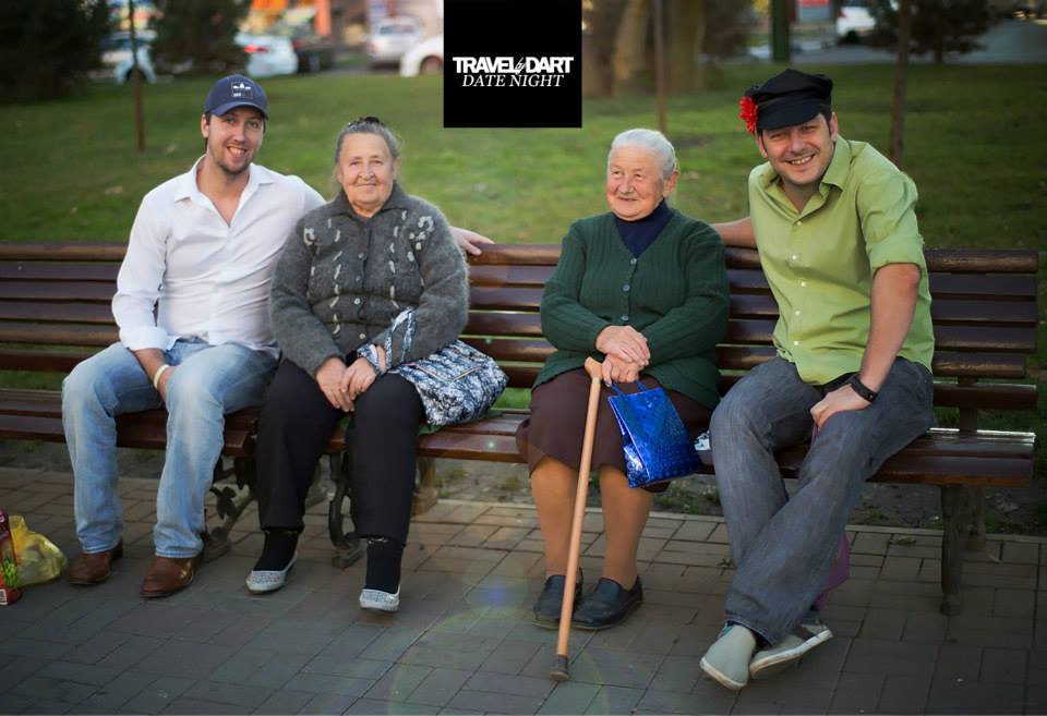 Old women in Krasnodar