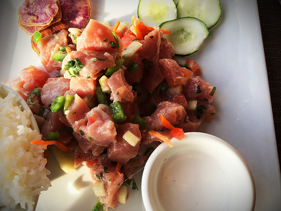 food on easter island ceviche