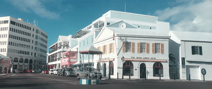 front street in hamilton bermuda