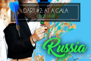 throw a dart at the world map Russia